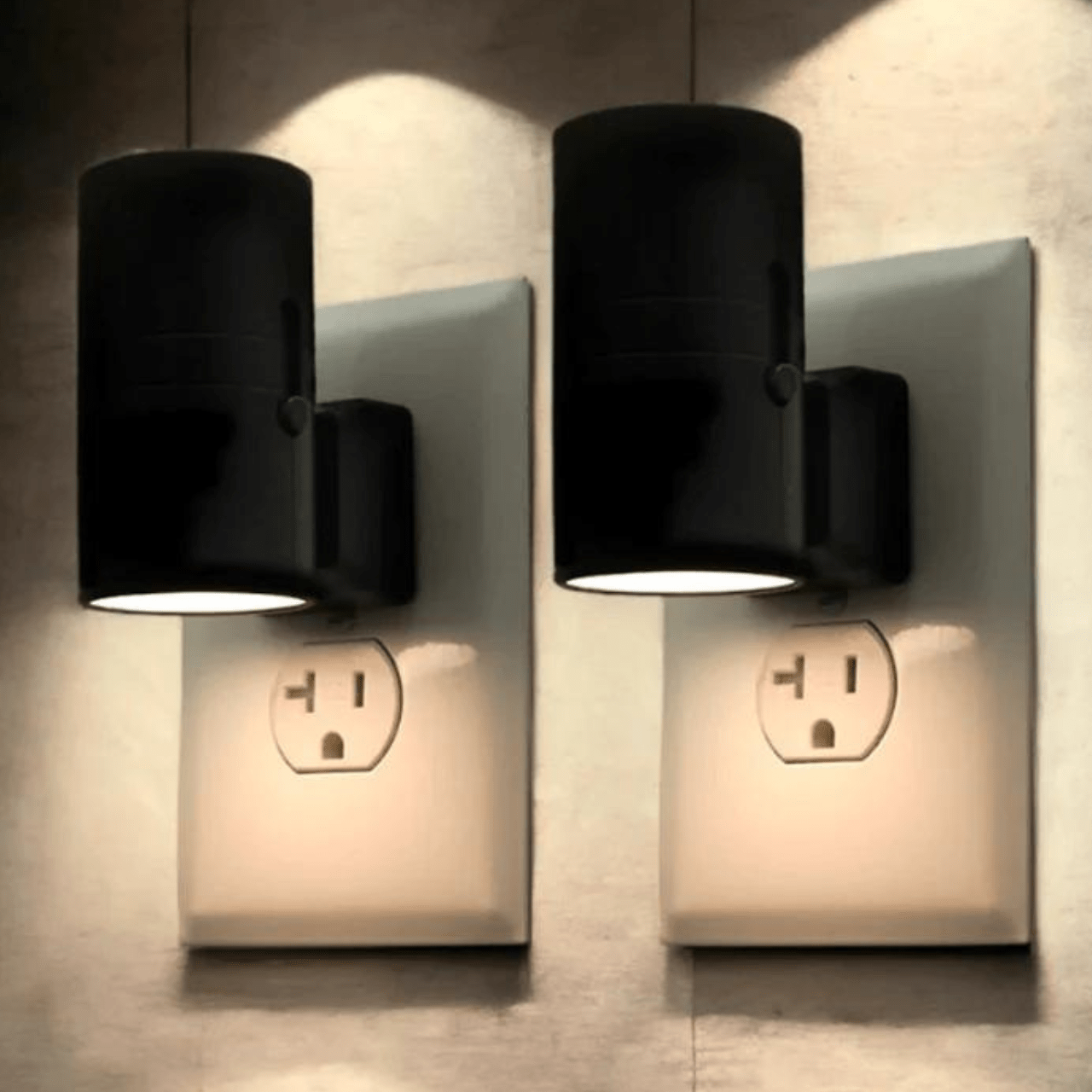 Adjustable Soft White Night Light with Light Sensor