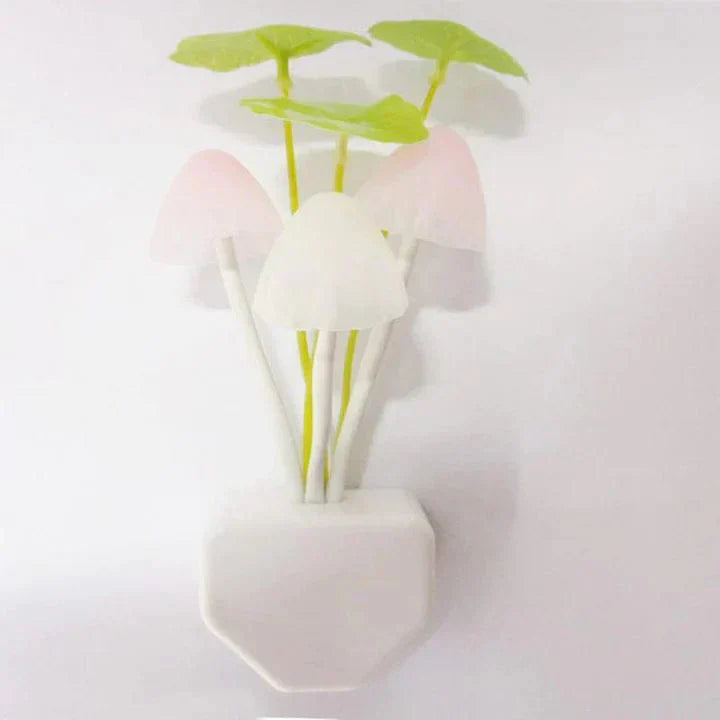 Mushroom LED Night Light with Smart Sensor - Energy Efficient Mood Lighting