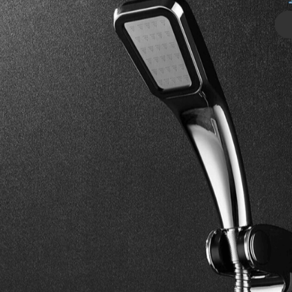 High-Pressure Water-Saving Shower Head with Multiple Spray Settings