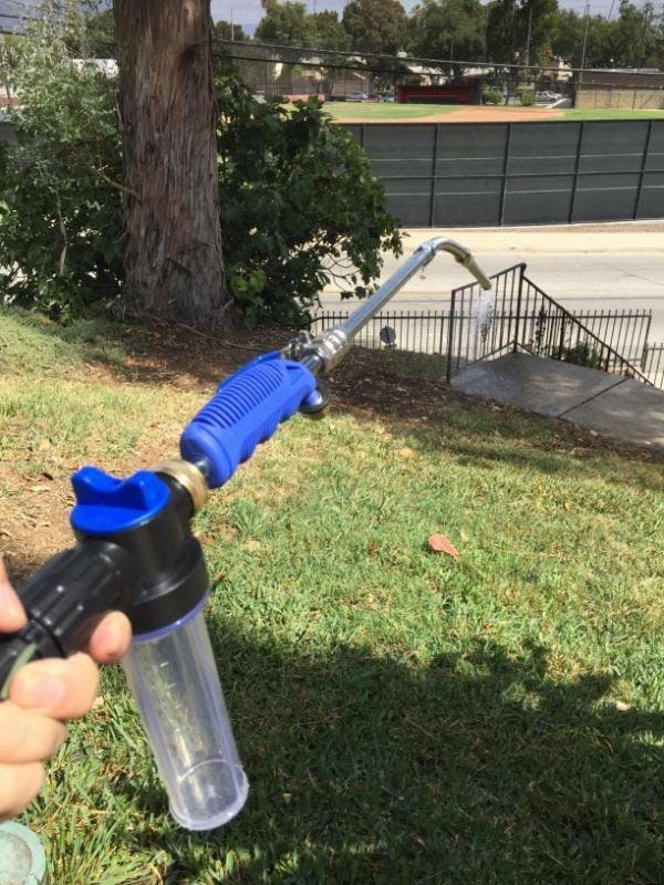 2-in-1 High Pressure Garden Hose Cleaner