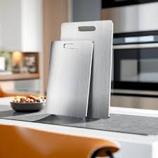 Antibacterial Cutting Board with Built-in Containers