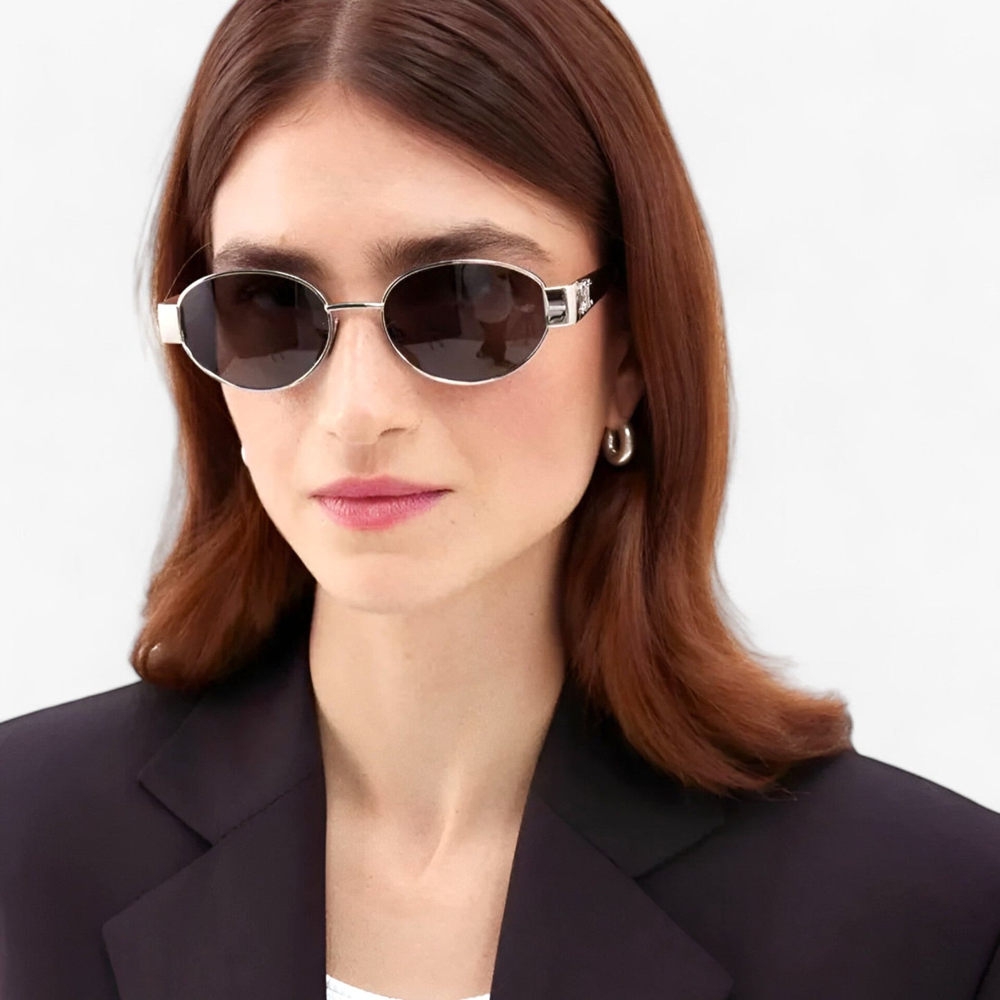 Polarised UV400 Ladies' Sunglasses with Acetate Frame