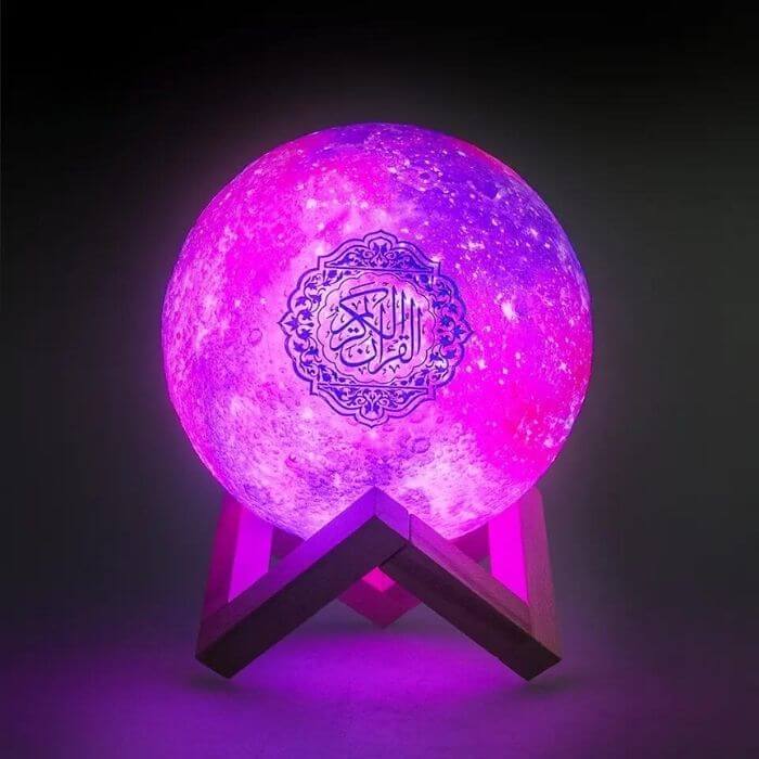 Koranic Moon Night Lamp - Enchanting Decorative Light
