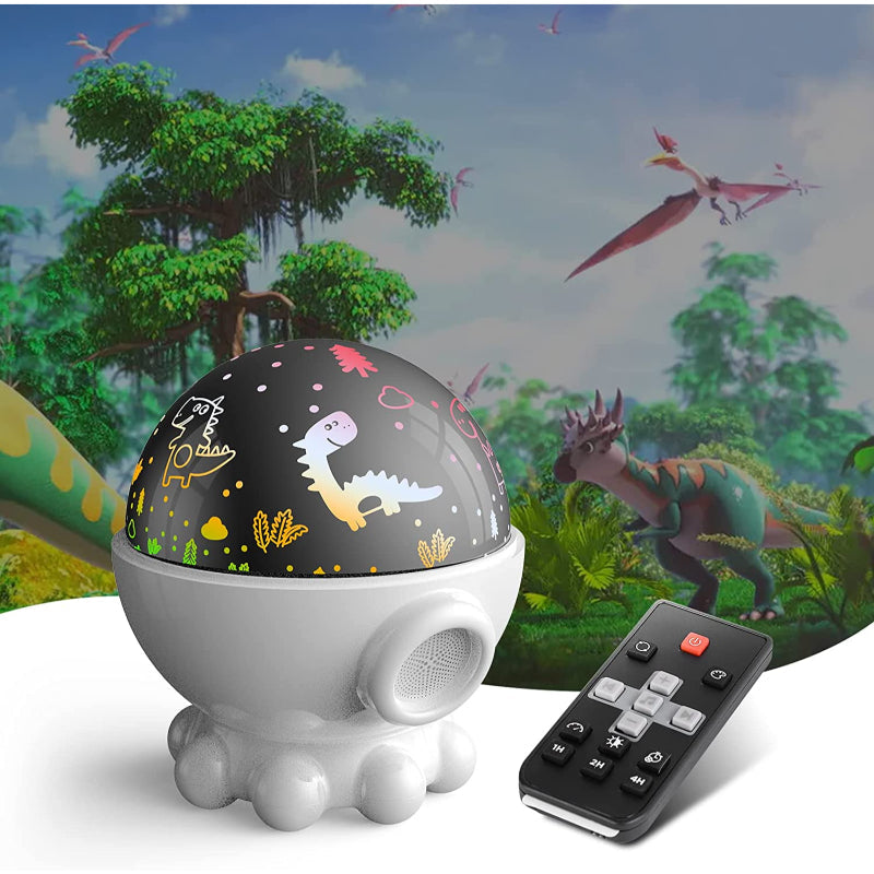 LED Night Light Projector with Ocean and Starry Sky + Music Function