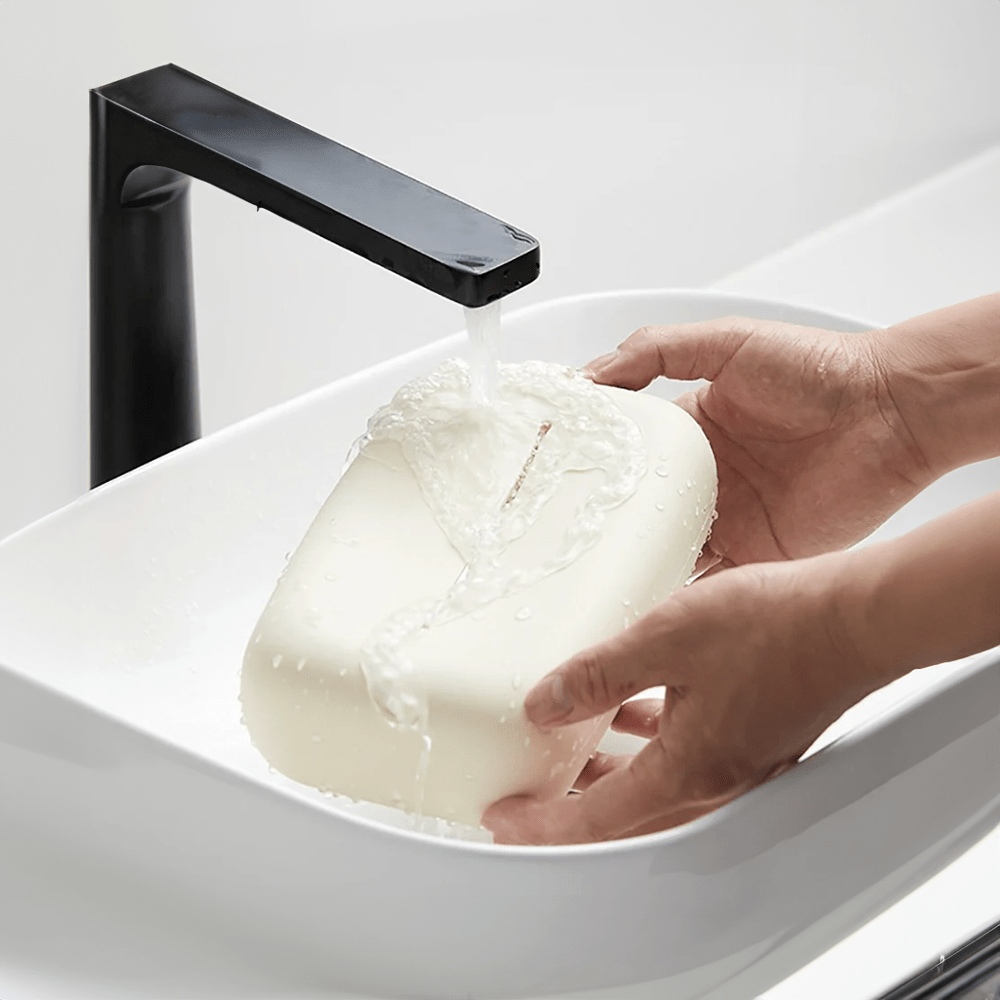 Light Beige Silicone Tissue Box Cover