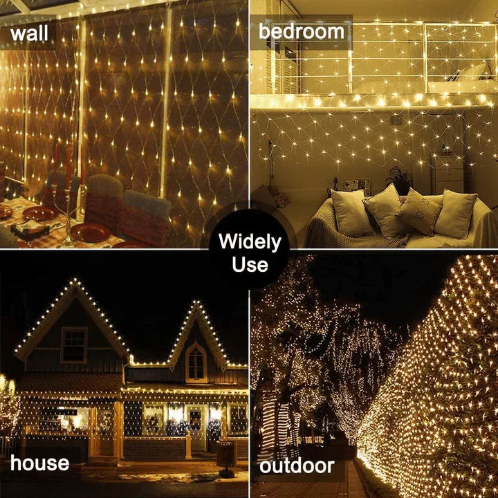 LED Waterproof Net Lights for Indoor and Outdoor Decor