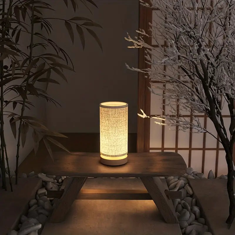 Linen Look Bedside Night Light