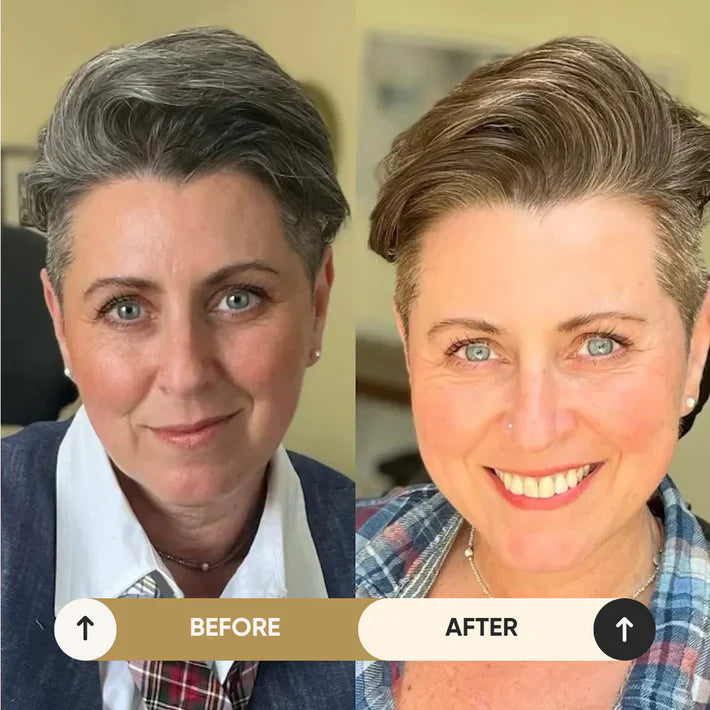 Gentle Ammonia-Free Hair Color Treatment - 10 Minute Gray Coverage