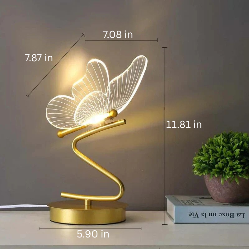 Modern LED Butterfly Table Lamp