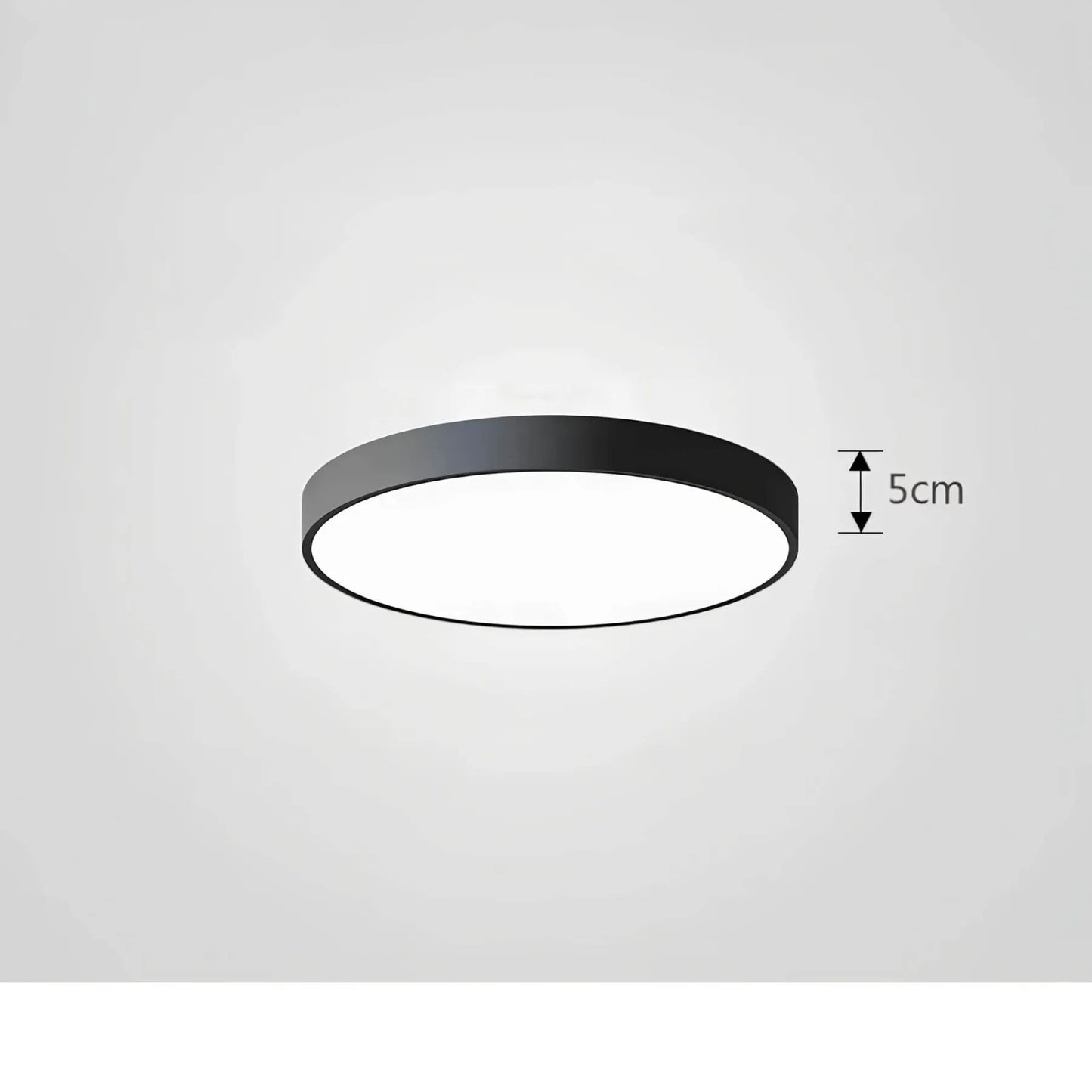 Modern Color-Changing Ceiling Light with Remote Control