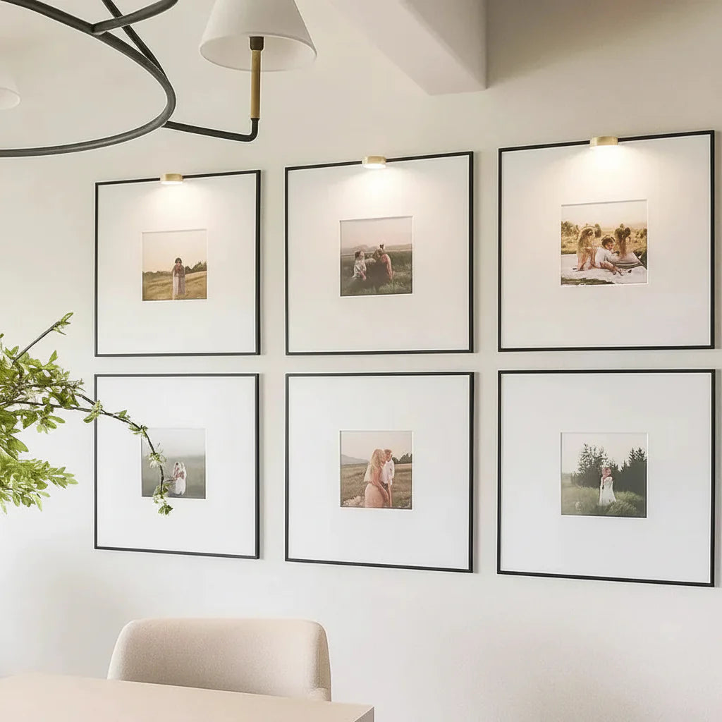 LED Magnetic Accent Light with Adjustable Brightness for Artwork