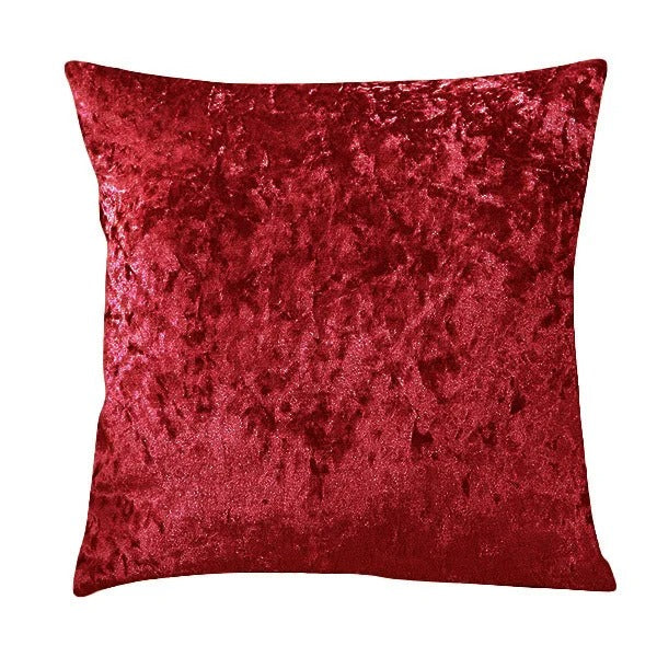 Ultra Soft Beige Velvet Cushion Cover