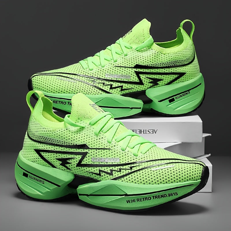 Breathable Slip-On Running Shoes for Men with EVA Cushioning