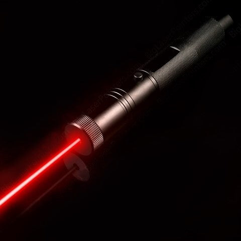Rechargeable USB Laser Pointer with Adjustable Focus and Safety Lock
