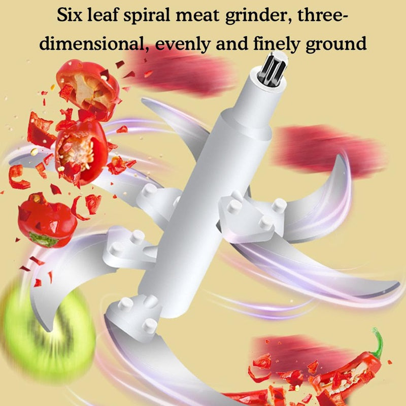 500W Stainless Steel Electric Meat Grinder with 5L Capacity
