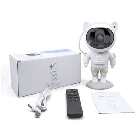 Astronaut Star Projector Lamp with 17 Lighting Modes and Remote Control