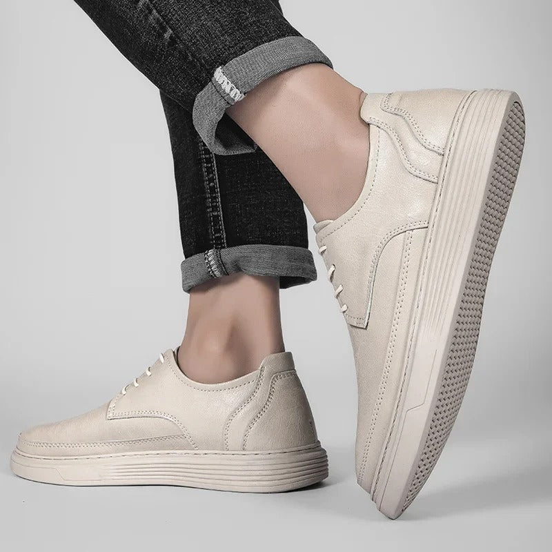 Men's Hybrid Dress Sneakers with Cushioned Sole