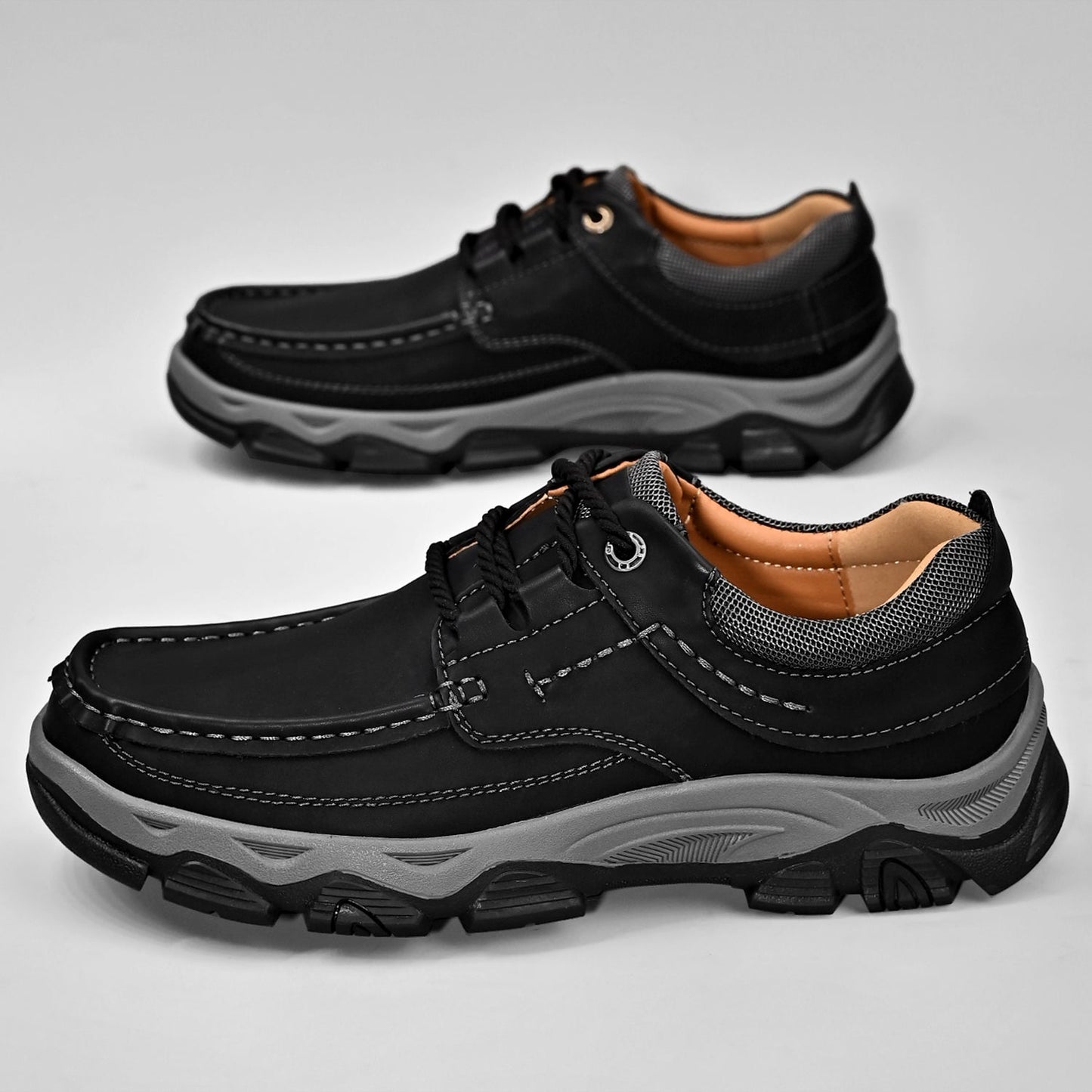 Men's Orthopedic Casual Loafers with Arch Support and Slip Resistance
