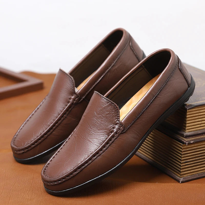 Men's Premium Slip-On Loafers for Comfort and Style