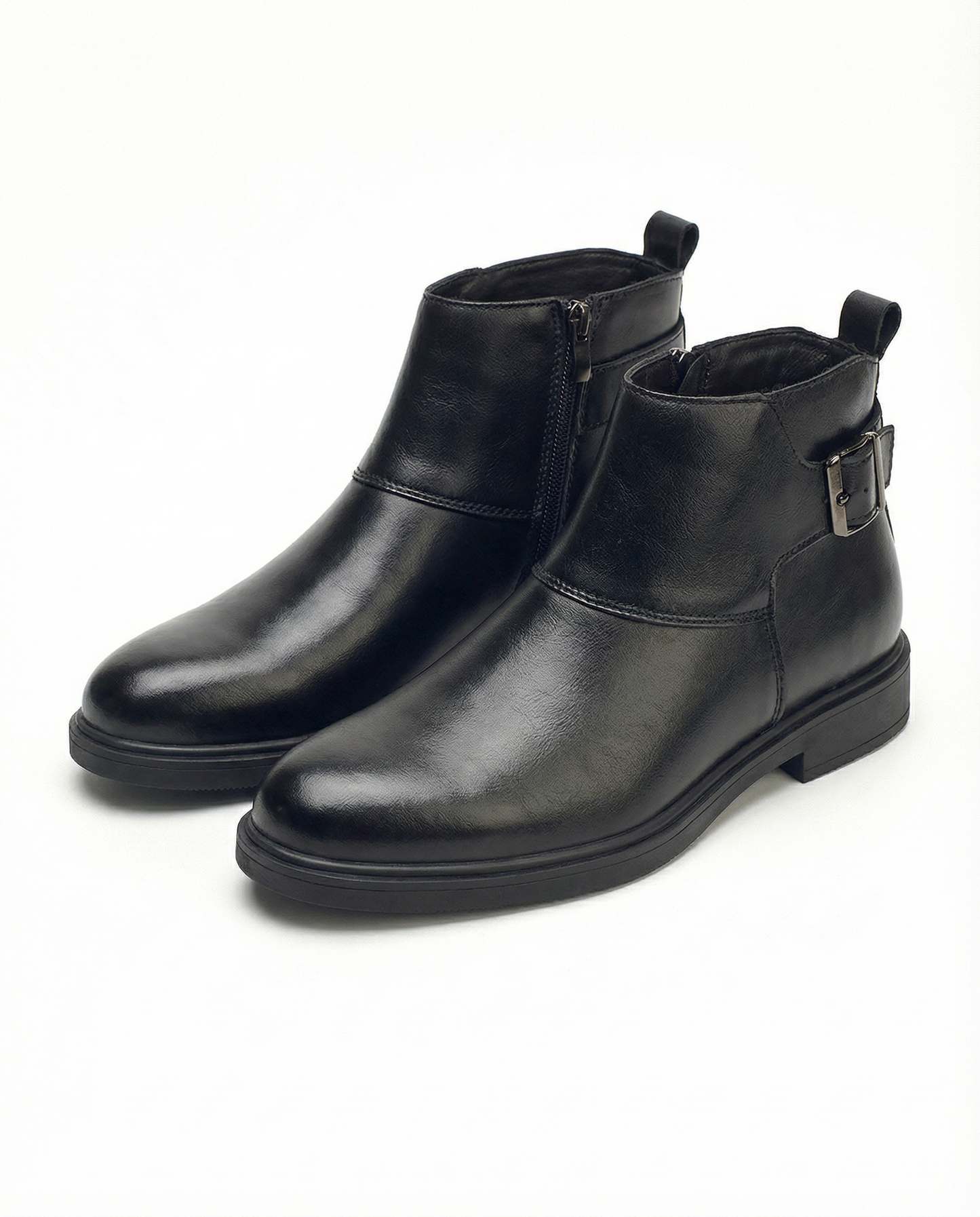Premium Full-Grain Men's Ankle Boots for Everyday Comfort