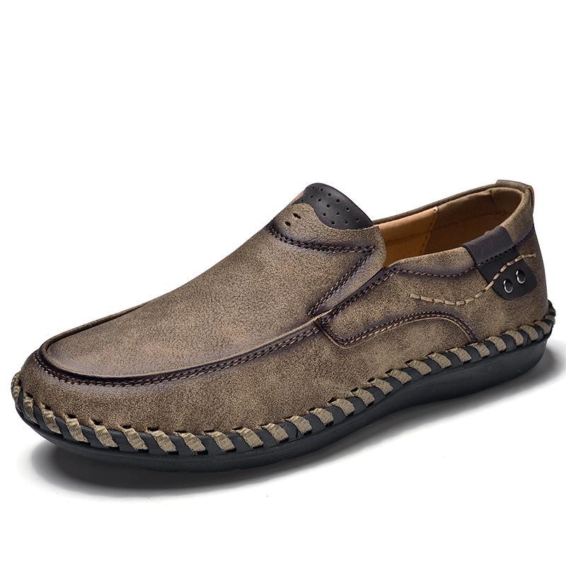 Men's Premium Business Casual Shoes with Comfortable Rubber Sole