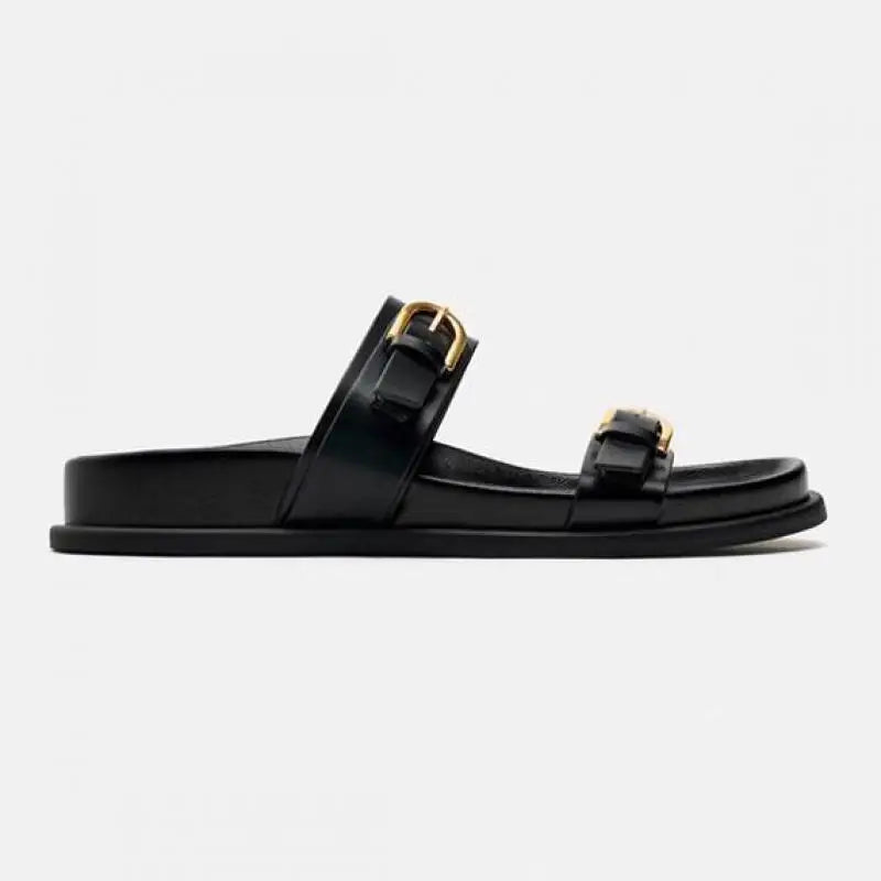 Men's Adjustable Luxury Slide Sandals with Lightweight Sole