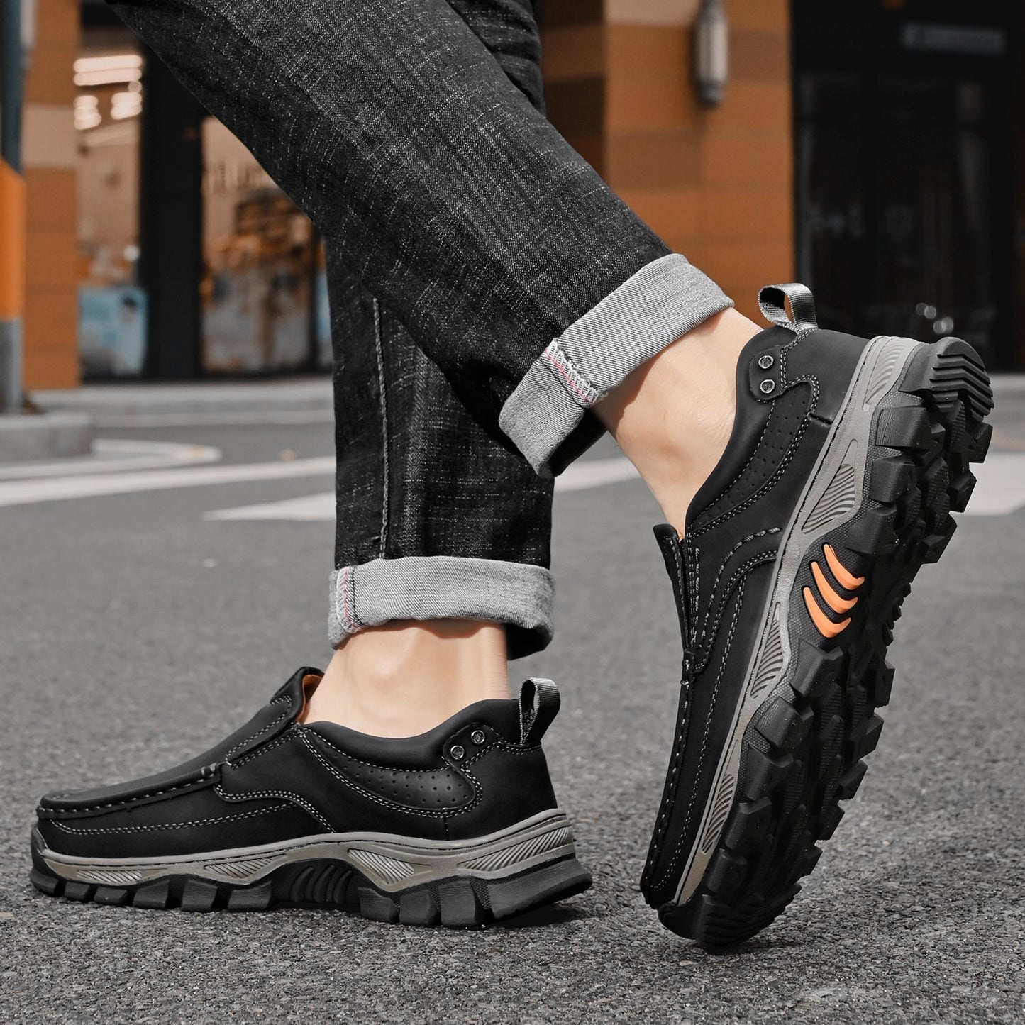 Men's Orthopedic Transition Boots with Cushioned Sole