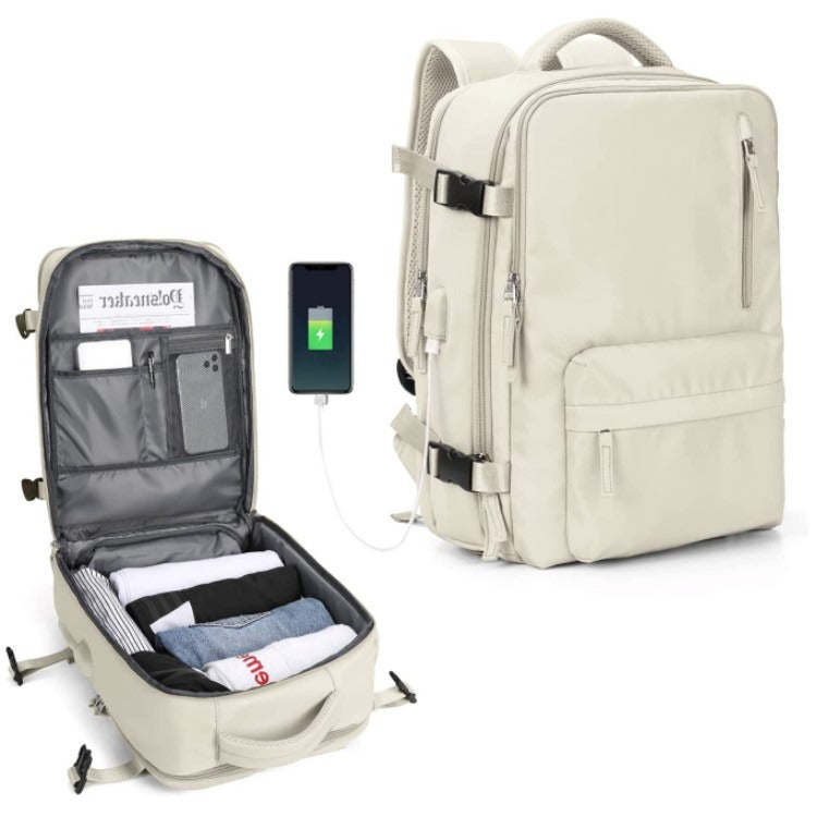 Waterproof Backpack with Laptop Compartment and Ergonomic Straps
