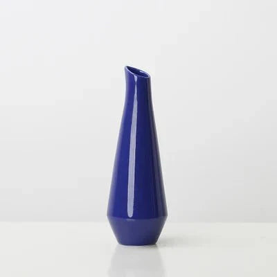 Yellow Porcelain Table Vase for Floral Arrangements