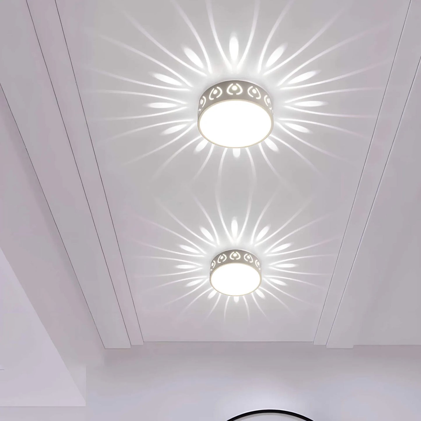 Elegant Crystal and Acrylic Ceiling Lamp for Stylish Interiors