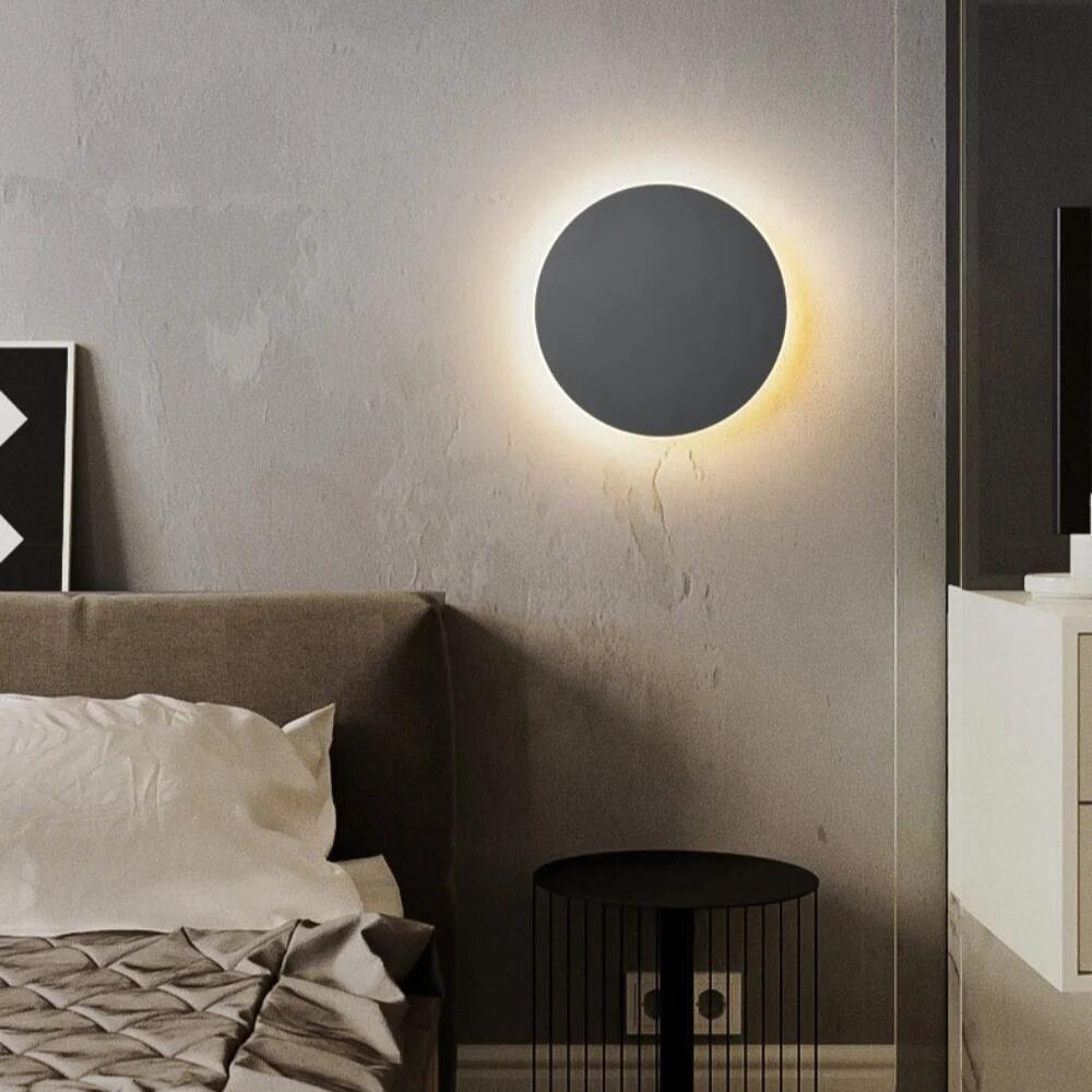 Round LED Touch Wall Light - Sleeksphere Modern Design