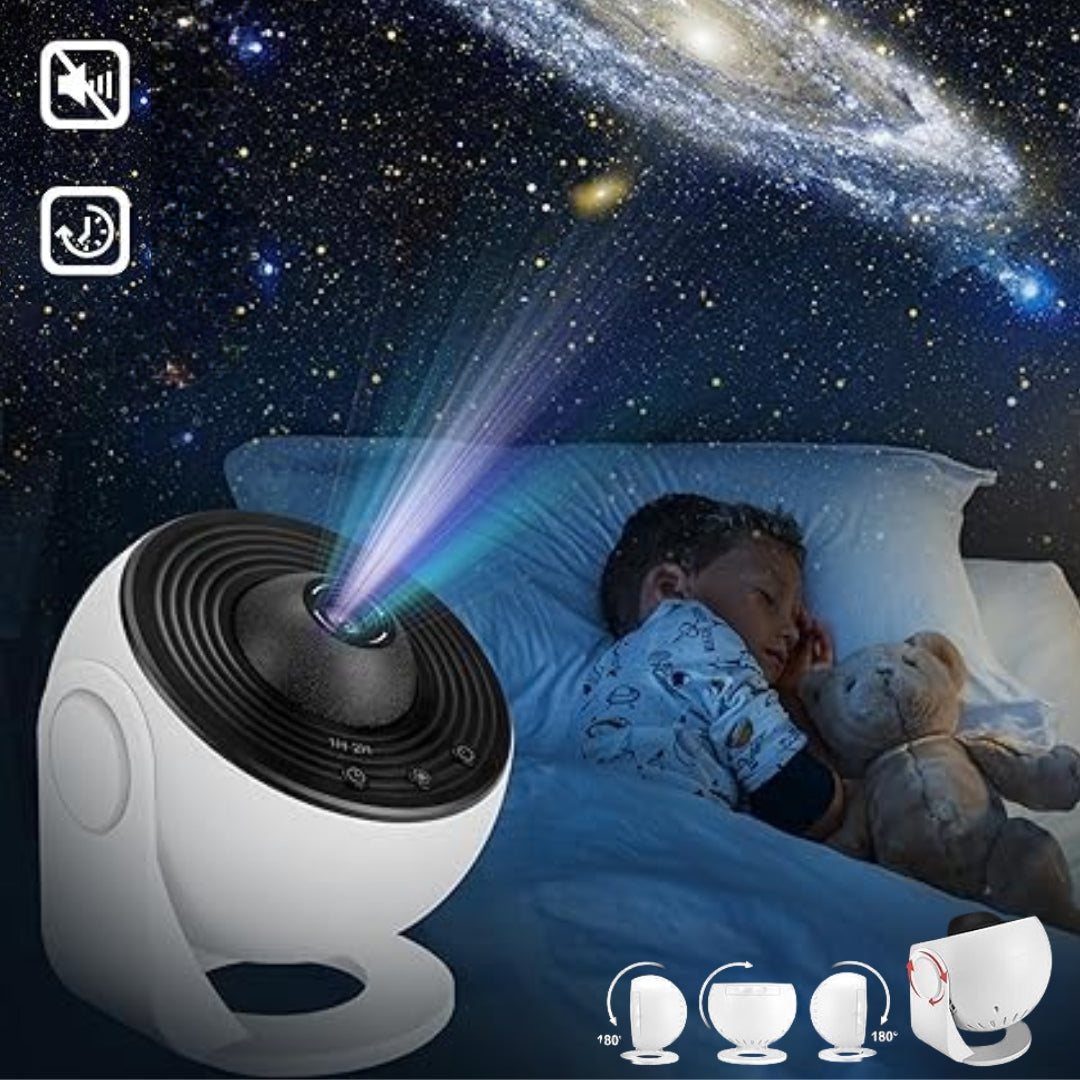 360° Star Projector with Customizable Colors and Soothing Ambiance