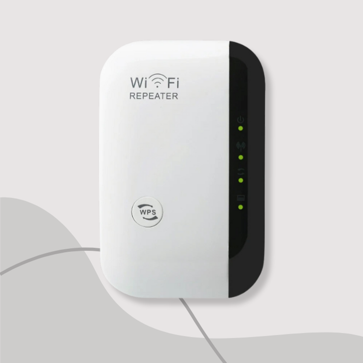 WiFi Repeater with Dual-Band Technology for Stronger Signal