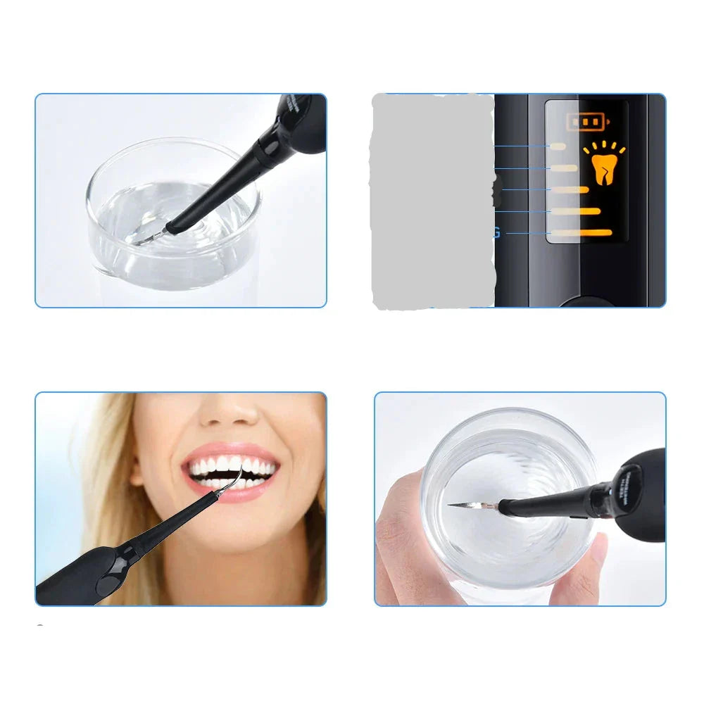 Electric Teeth Cleaner with Whitening Function and 6 Speed Settings