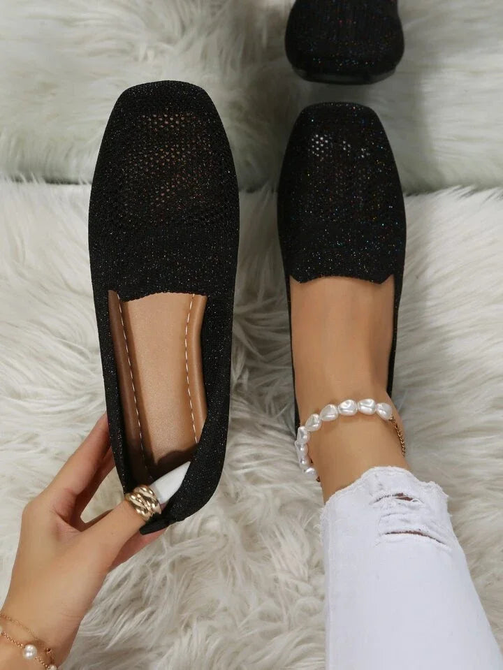 Orthopedic Anti-Slip Flats for All-Day Comfort