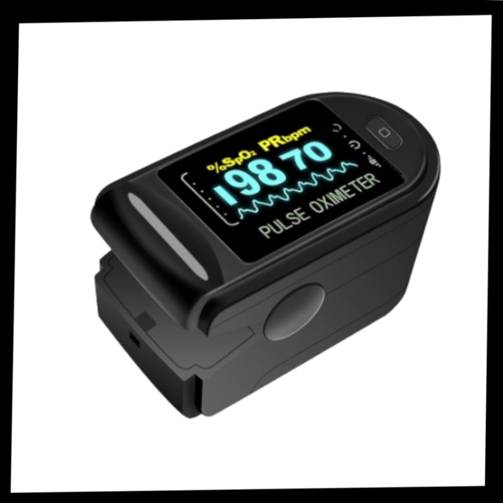 Finger Oximeter for Fast and Accurate Pulse and Oxygen Monitoring
