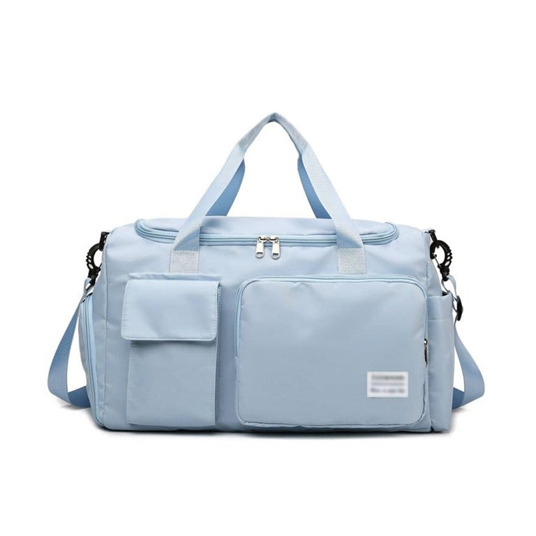 Travel Bag with Shoe Compartment and Organized Storage