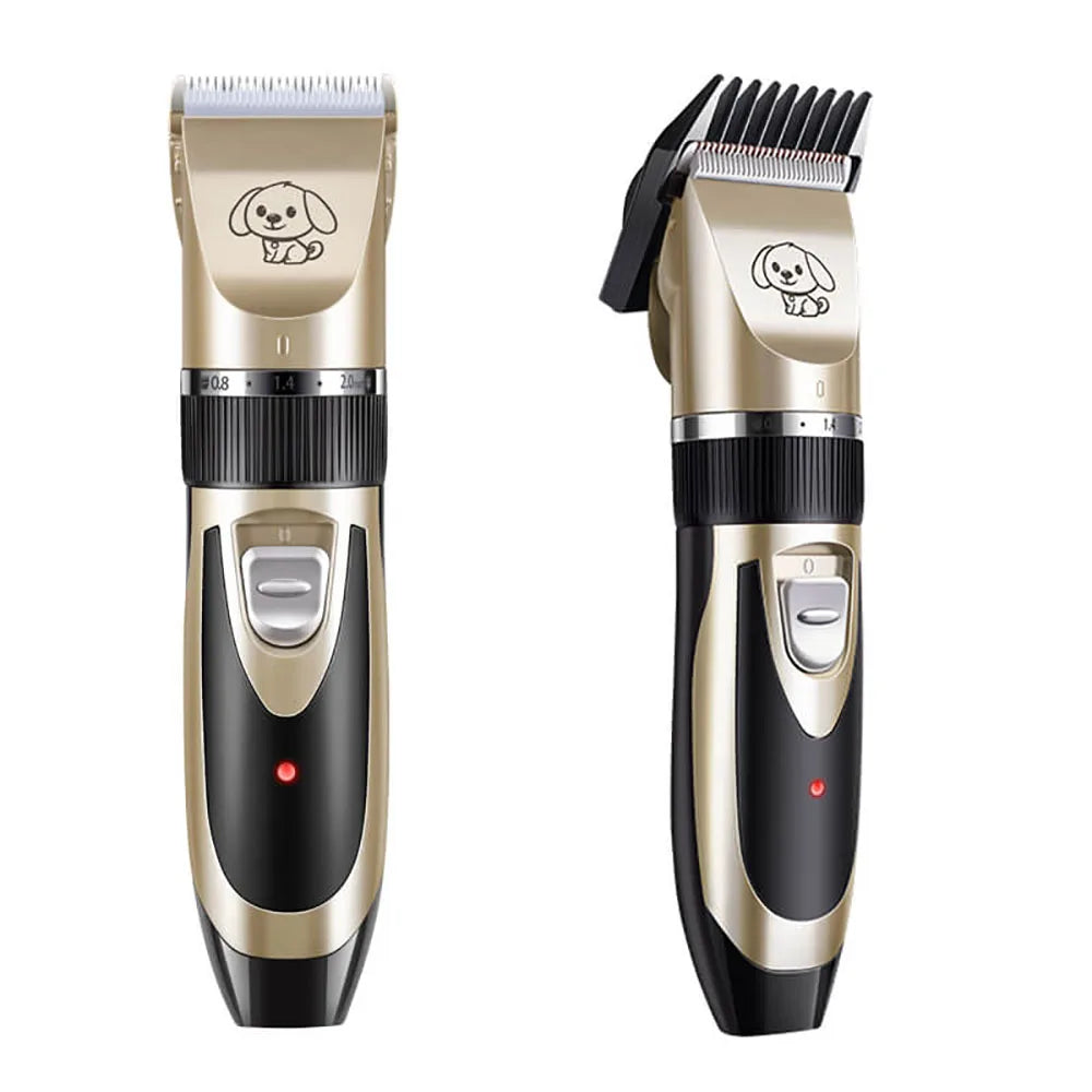 Quiet Dog Clipper Set for Stress-Free Grooming