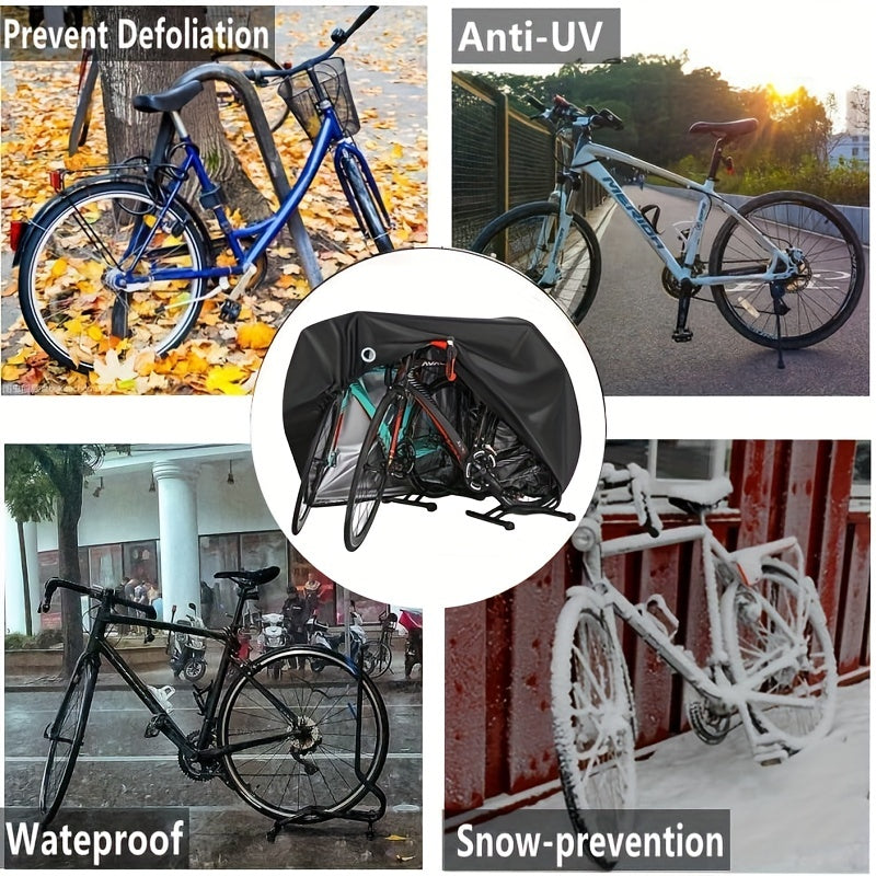 Waterproof Bicycle Cover with Theft Protection and Easy Care