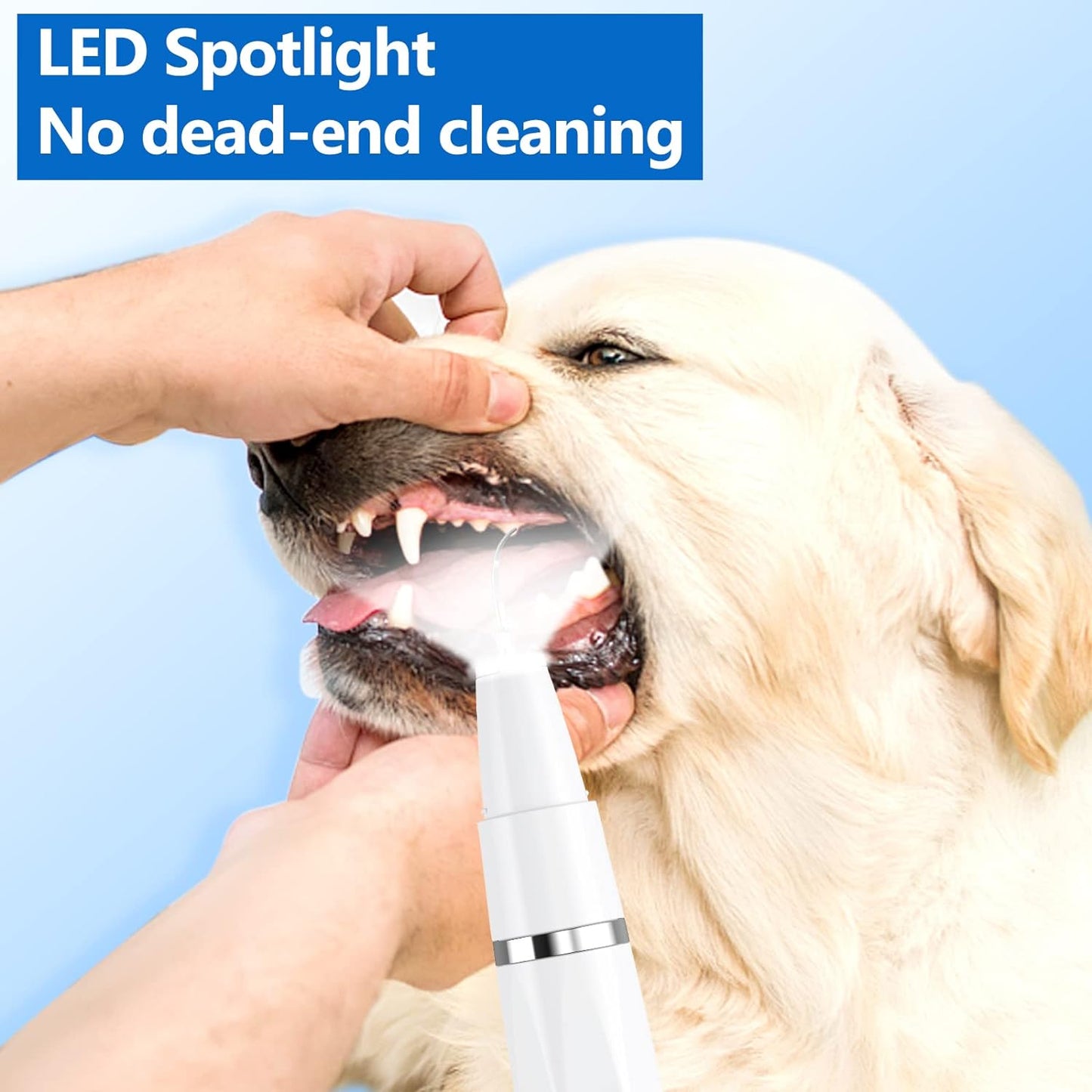 Ultrasonic Pet Tooth Cleaner for Tartar and Plaque Removal