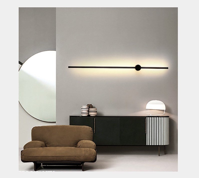 Modern Minimalist LED Linear Wall Sconce
