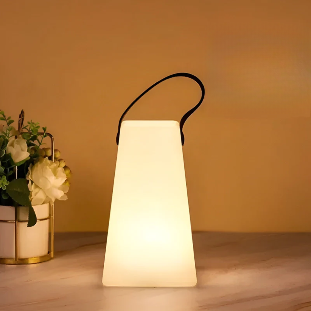 Portable Waterproof Wireless Table Lamp with Rechargeable Battery