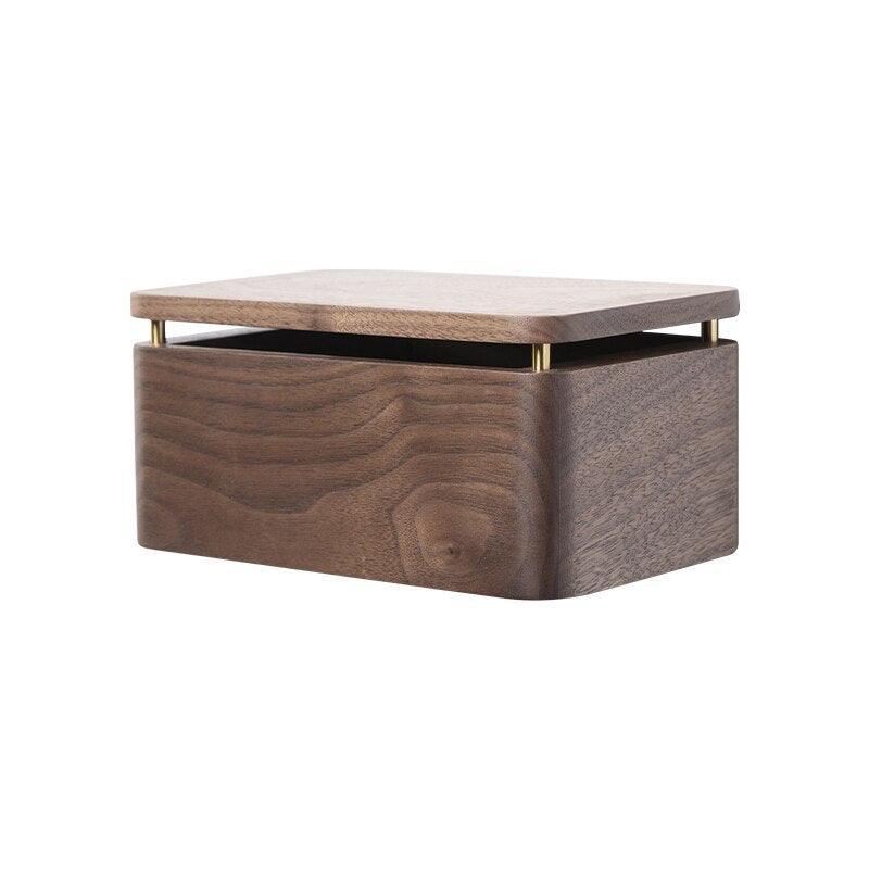 Brass and Timber Toilet Paper Holder