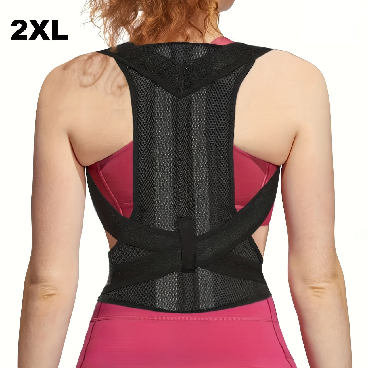 Adjustable Lumbar Support Back Brace for Improved Posture
