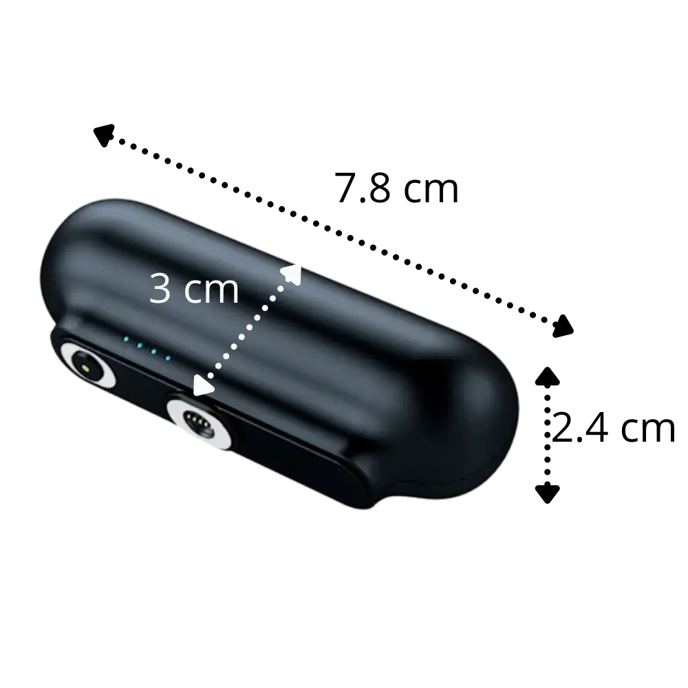 Wireless Power Bank with Magnetic Connectors and Fast Charging