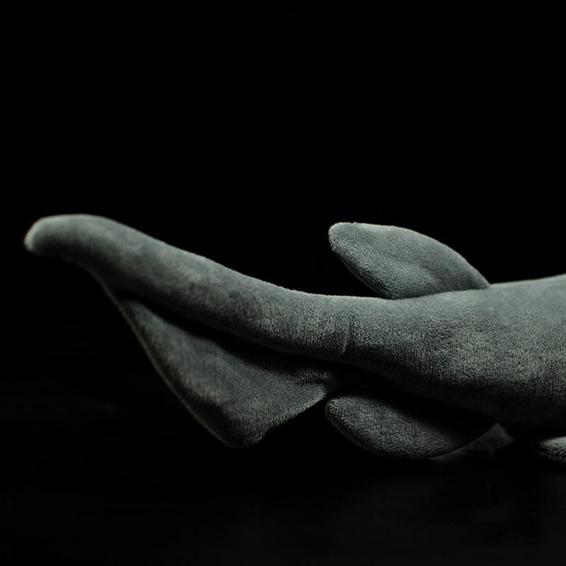 Frilled Shark Plush Stuffed Toy - 20.5 Inch Gray Soft Toy