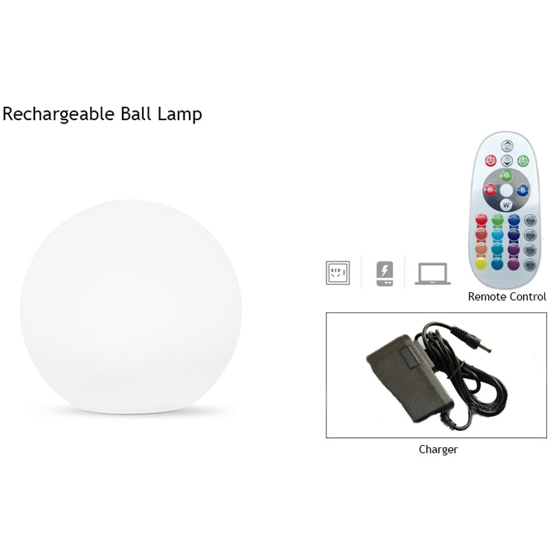 Waterproof RGB LED Garden Ball Light with Remote Control