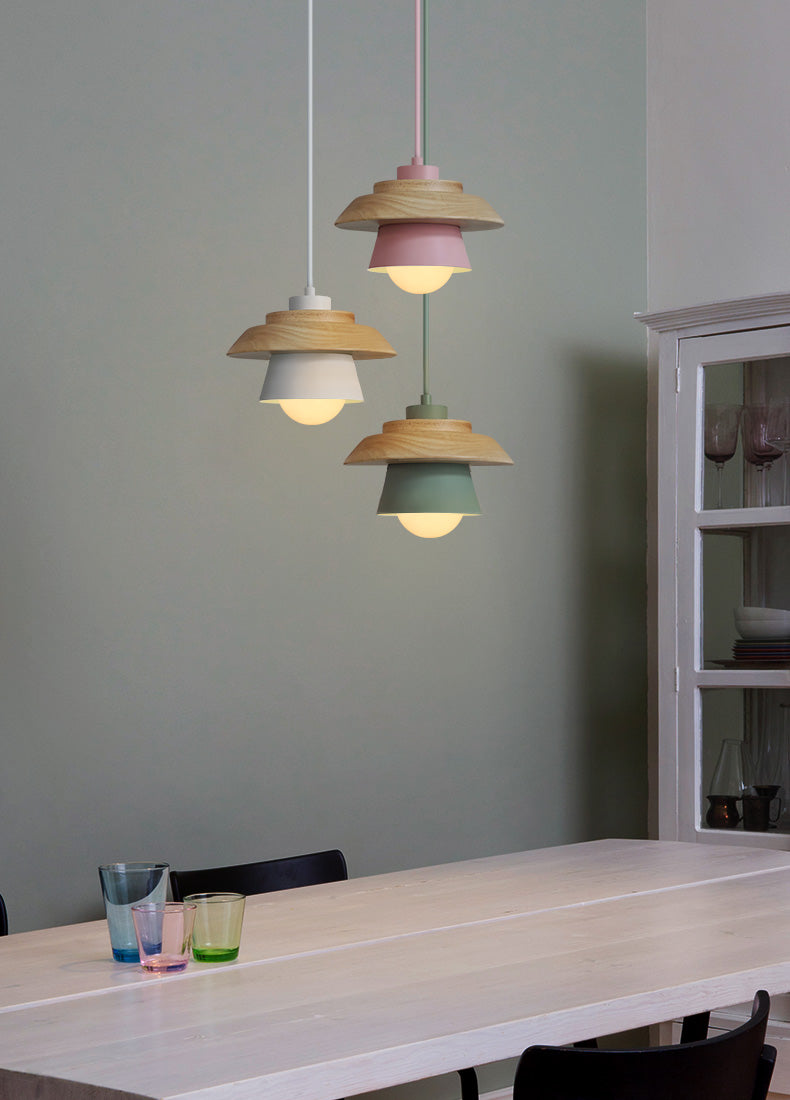 Nordic Wood Pendant Lights - Handcrafted Scandinavian Design