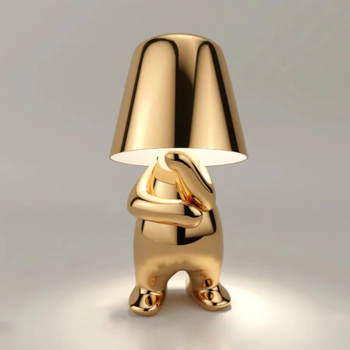 Modern LED Table Lamp with Artistic Design and Dimmable Light