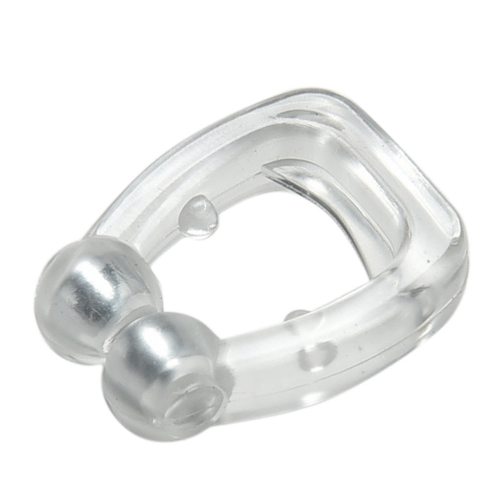 Anti-Snoring Nose Clip - Comfortable BPA-Free Silicone Sleep Aid